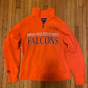 BGSU quarter zip size S